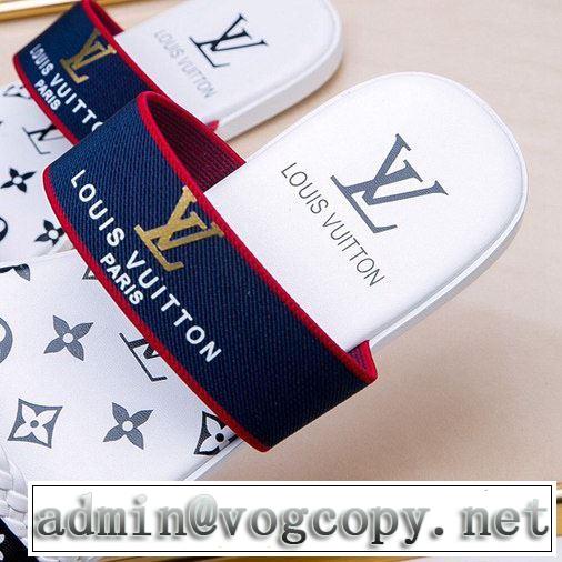 トレンド感があって涼しげ 2色可選 サンダル ルイ ヴィトン リッチな印象に  LOUIS VUITTON 2019年夏の一押しファッションアイテム 