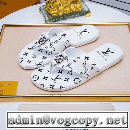  サンダル リラックススタイルが実現 2色可選  抜け感スゴイ ルイ ヴィトン LOUIS VUITTON 2019年最新ファッション