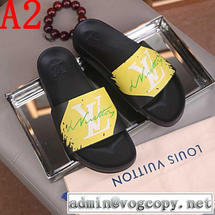  サンダル 着回し力も抜群です！ 3色可選 《2019年》今、注目のストリート  ルイ ヴィトン LOUIS VUITTON 通勤の定番