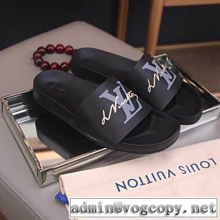  サンダル 着回し力も抜群です！ 3色可選 《2019年》今、注目のストリート  ルイ ヴィトン LOUIS VUITTON 通勤の定番