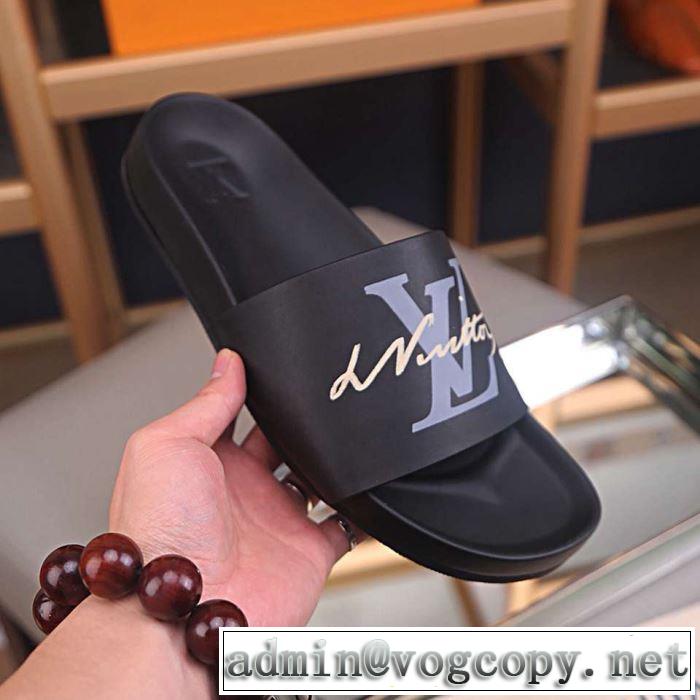  サンダル 着回し力も抜群です！ 3色可選 《2019年》今、注目のストリート  ルイ ヴィトン LOUIS VUITTON 通勤の定番
