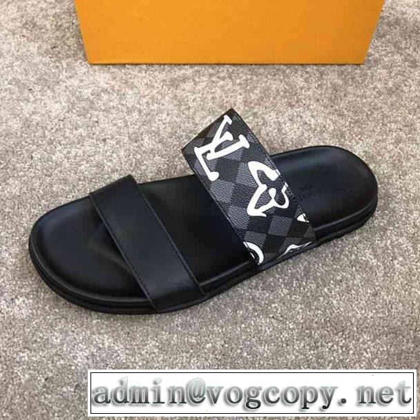 夏っぽさ新作アイテム ルイ ヴィトン LOUIS VUITTON 知的な雰囲気夏着物 2色可選 サンダル 2019春夏トレンドアイテム 