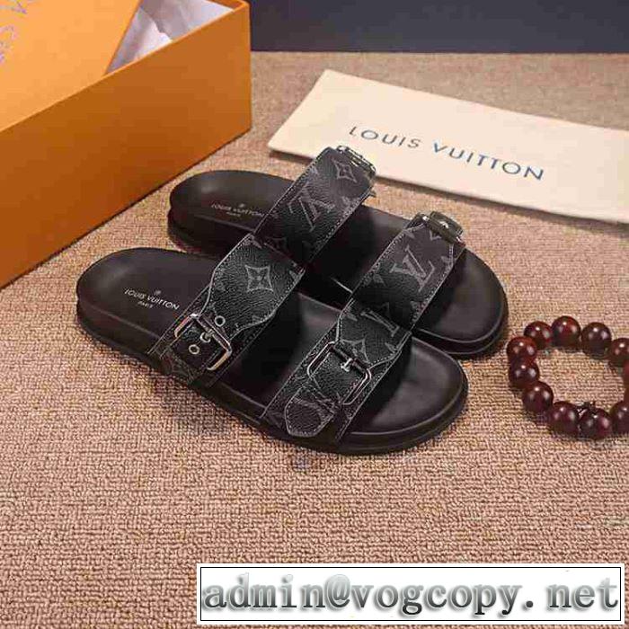 サンダル 夏らしい抜け感を演出し ルイ ヴィトン2019年春夏シーズンの人気  LOUIS VUITTON 2色可選 スタイルを綺麗に