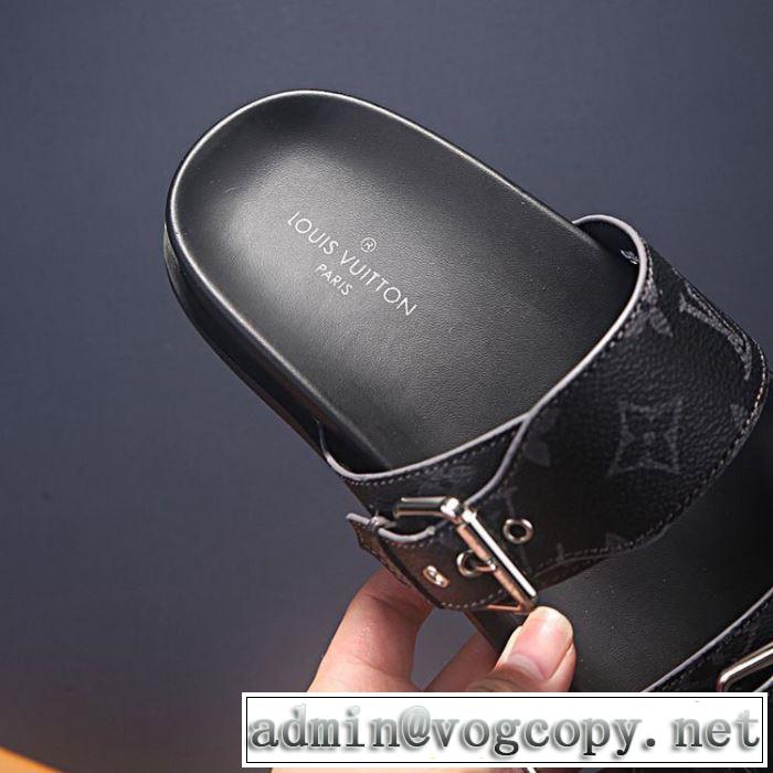  サンダル 夏らしい抜け感を演出し ルイ ヴィトン2019年春夏シーズンの人気  LOUIS VUITTON 2色可選 スタイルを綺麗に
