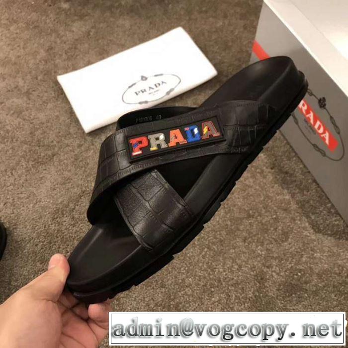デザイン抜群のアイテム プラダ PRADA 爽やかカジュアル人気 サンダル2019春夏は人気定番