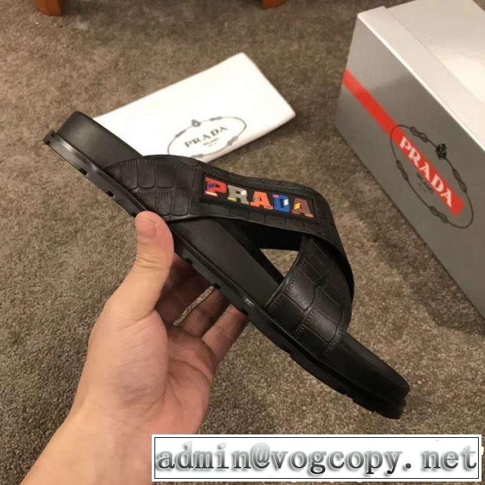 デザイン抜群のアイテム プラダ PRADA 爽やかカジュアル人気 サンダル2019春夏は人気定番