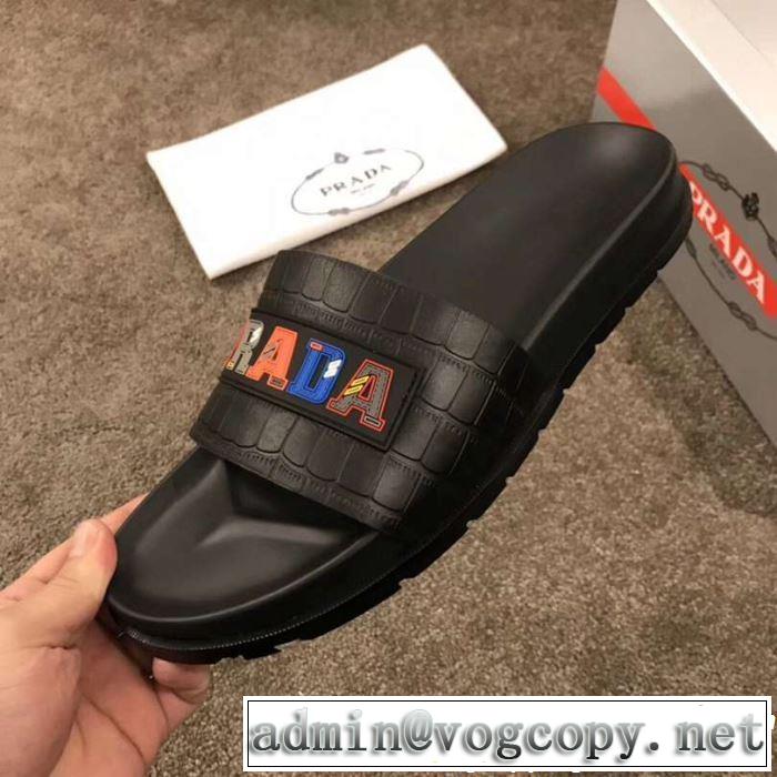 PRADA  今流行のストリート上品サンダル2019春夏のトレンド新商品夏にぴったり上品 プラダ