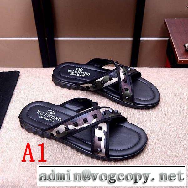 サンダル 気持ちいい真夏日にぴったり 2色可選 【2019春夏】最新コレクション ヴァレンティノ VALENTINO 季節感のあるファッション 