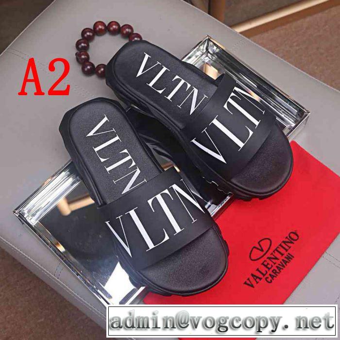 2色可選 ヴァレンティノ優しげ人気アイテム  VALENTINO 素敵カジュアル春夏新品 サンダル 2019春夏のトレンド新商品 