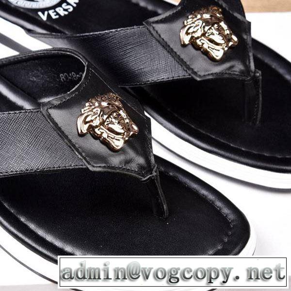  鮮度が手に入る サンダル  ヴェルサーチ 2019年の春夏に着たい VERSACE 3色可選 新しい斬新なスタイル 爽やかさ