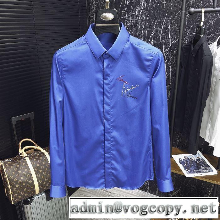 長袖 /ロンT/ロングT/ロングTシャツ春夏に役立つカジュアル  3色可選 アルマーニ ARMANI 2019春夏トレンドアイテム