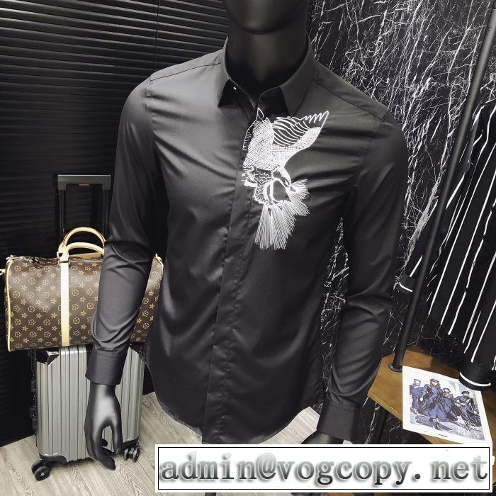 夏のフレッシュな気分に 長袖 /ロンT/ロングT/ロングTシャツ2019即旬な装いに  2色可選 アルマーニ ARMANI