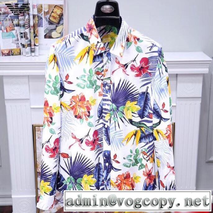  2色可選  知的優秀アイテム 長袖 /ロンT/ロングT/ロングTシャツ2019年春夏流行ファッション  アルマーニ ARMANI