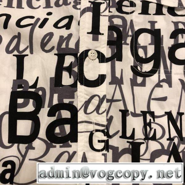 バレンシアガ BALENCIAGA シャツ 2019年春夏のトレンドアイテム 今季流行りの人気新作