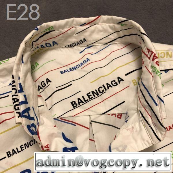 今季トレンドの限定アイテム バレンシアガ BALENCIAGA シャツ 2色可選 2019年の夏のマスト