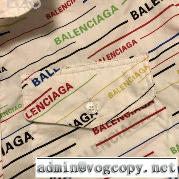 今季トレンドの限定アイテム バレンシアガ BALENCIAGA シャツ 2色可選 2019年の夏のマスト