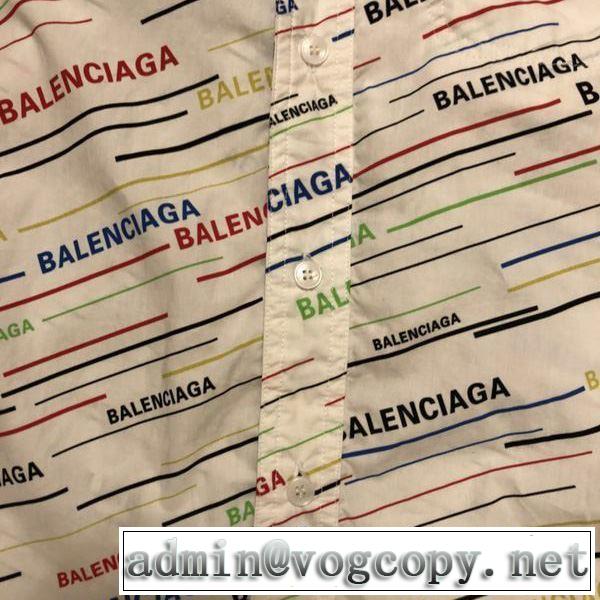 今季トレンドの限定アイテム バレンシアガ BALENCIAGA シャツ 2色可選 2019年の夏のマスト