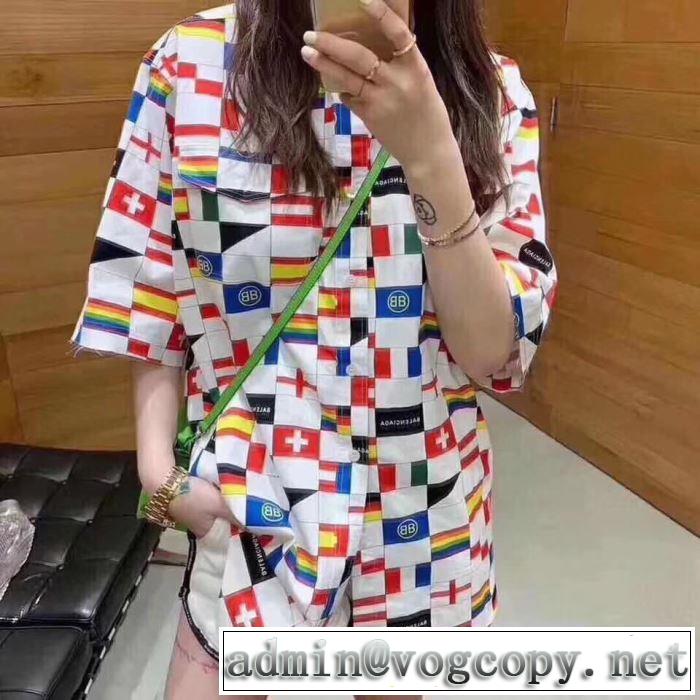 2019春夏も引き続きトレンド 目を引く春夏トップス バレンシアガ BALENCIAGA シャツ