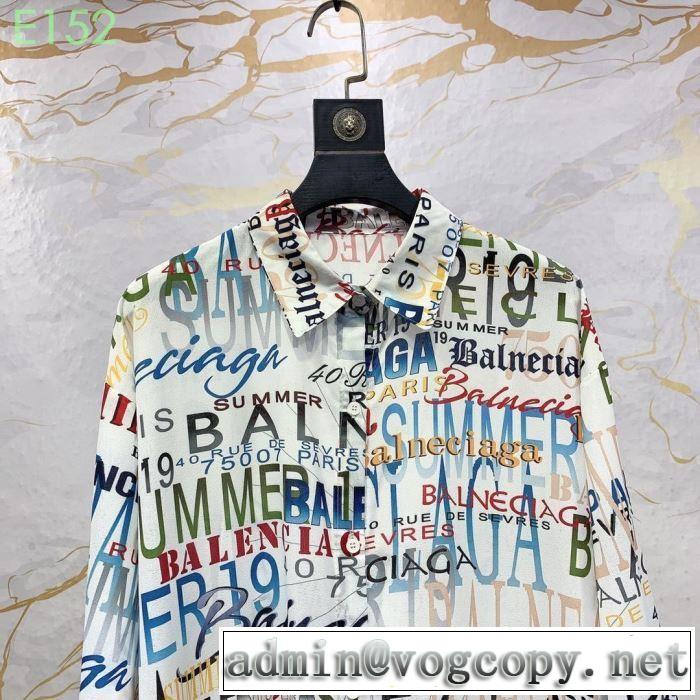シャツ 2019春夏の大注目トレンド バレンシアガ BALENCIAGA 春夏！大人カジュアル