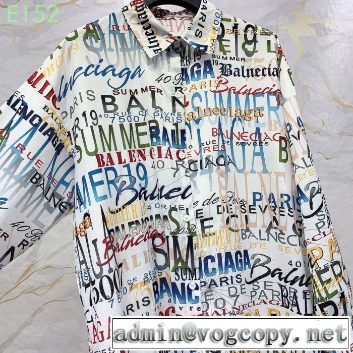 シャツ 2019春夏の大注目トレンド バレンシアガ BALENCIAGA 春夏！大人カジュアル