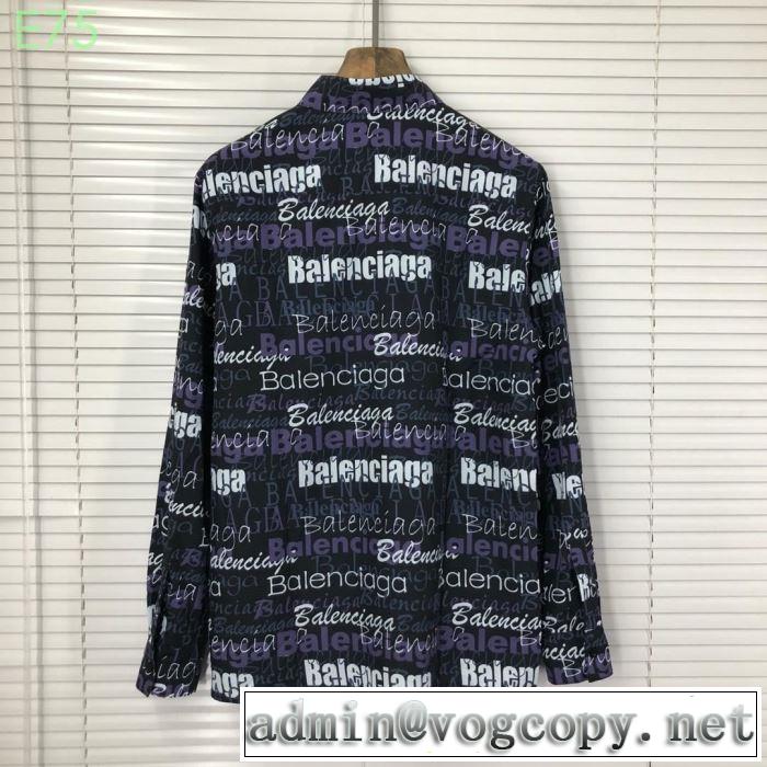 バレンシアガ BALENCIAGA シャツ 2019年最新ファッション 人気ストリートブランド新品