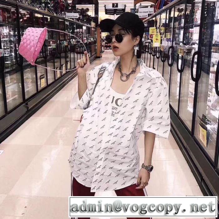 2019年春夏シーズンの人気 高級感が好評です バレンシアガ BALENCIAGA シャツ 2色可選