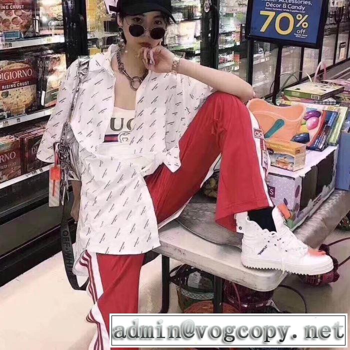 2019年春夏シーズンの人気 高級感が好評です バレンシアガ BALENCIAGA シャツ 2色可選