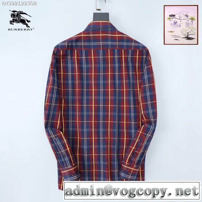 バーバリー BURBERRY  【2019春夏】最新コレクション 長袖 /ロンT/ロングT/ロングTシャツ 爽やかな色合い