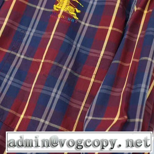 バーバリー BURBERRY  【2019春夏】最新コレクション 長袖 /ロンT/ロングT/ロングTシャツ 爽やかな色合い