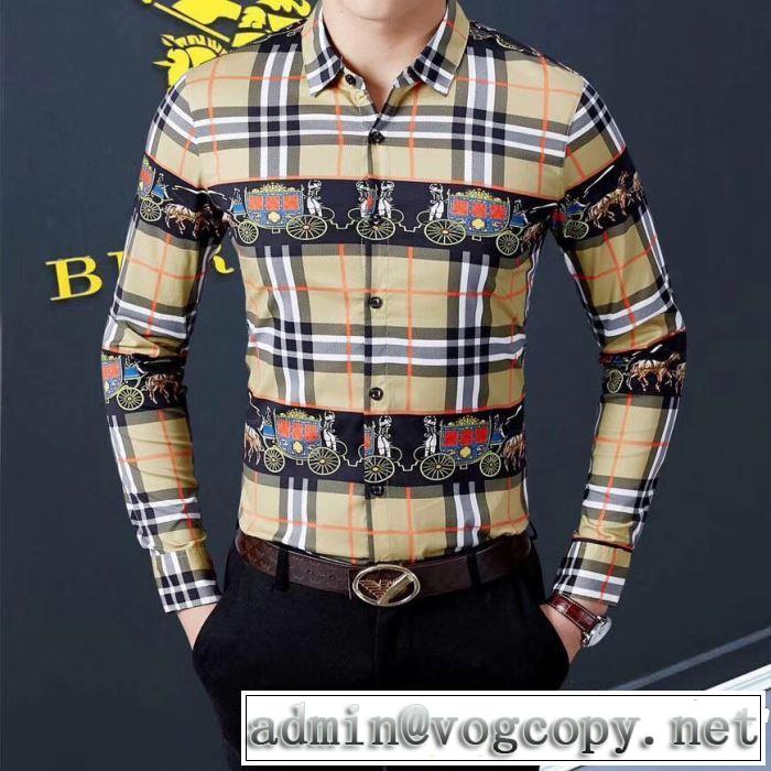 バーバリー BURBERRY  今年の正解大人気新作 長袖 /ロンT/ロングT/ロングTシャツ きれいめ派に上質
