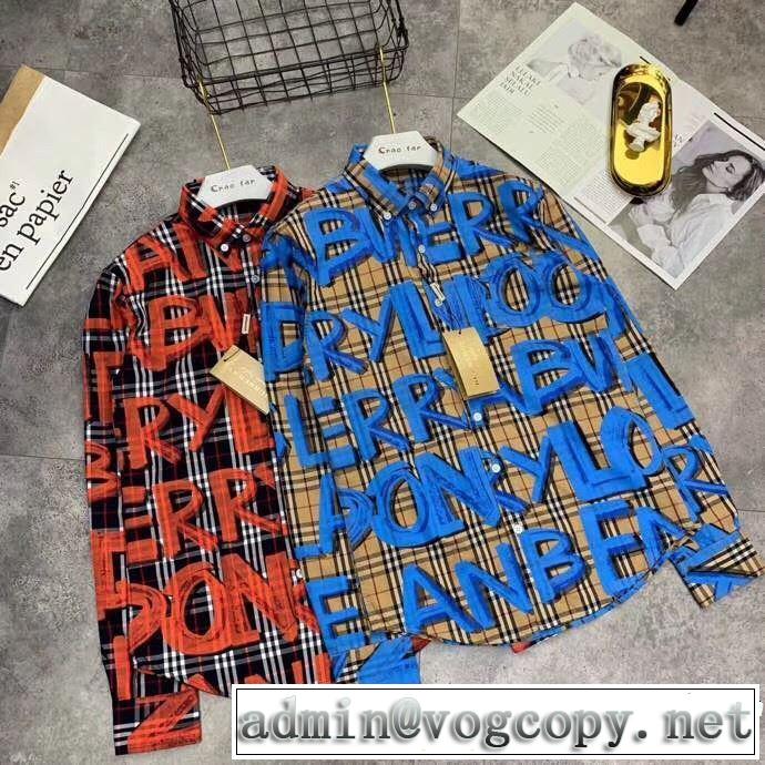  春夏に役立つカジュアル 2色可選  長袖 /ロンT/ロングT/ロングTシャツ バーバリー BURBERRY  2019春夏トレンドアイテム 