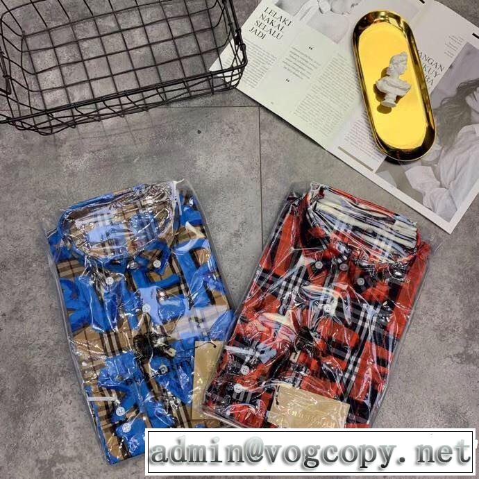春夏に役立つカジュアル 2色可選  長袖 /ロンT/ロングT/ロングTシャツ バーバリー BURBERRY  2019春夏トレンドアイテム