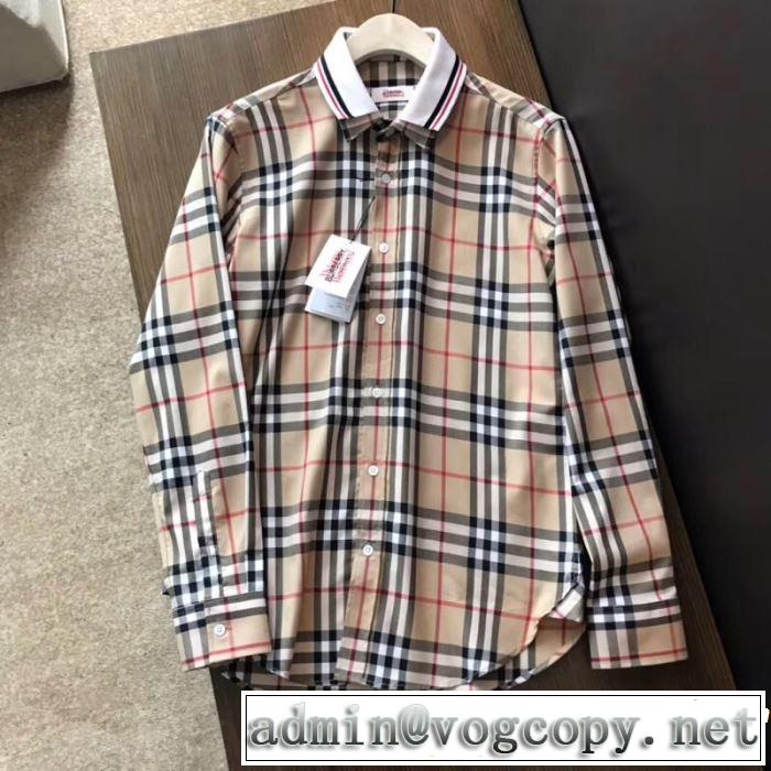  夏の大人カジュアルスタイル 長袖 /ロンT/ロングT/ロングTシャツ 2019春夏も引き続き人気セール バーバリー BURBERRY 2色可選 