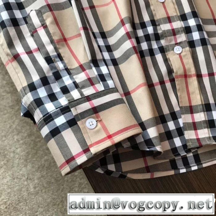 夏の大人カジュアルスタイル 長袖 /ロンT/ロングT/ロングTシャツ 2019春夏も引き続き人気セール バーバリー BURBERRY 2色可選