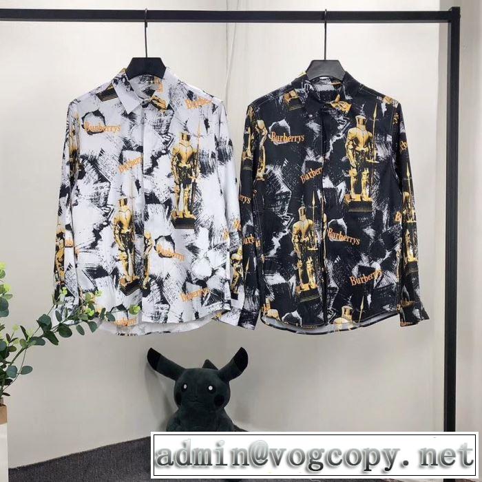 2019春夏のトレンド新商品 BURBERRY 2色可選 シャツ バーバリー都市独特のトレンドアイテム