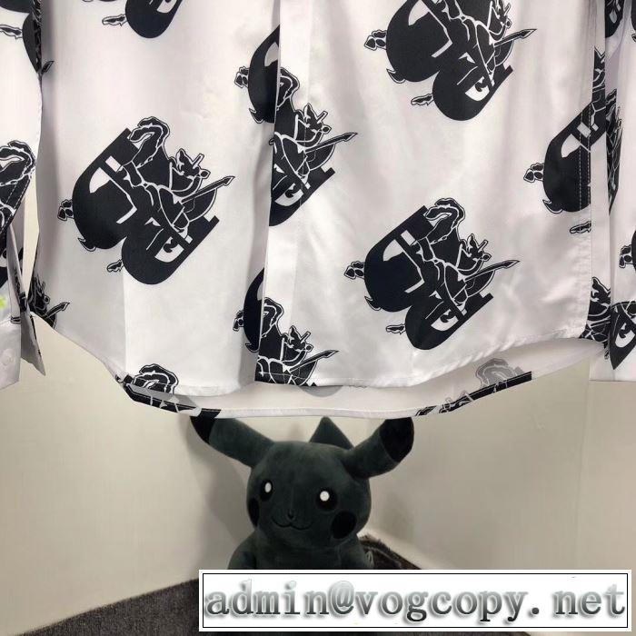 BURBERRY 2色可選 2019年春夏シーズンの人気 シャツ バーバリー爽やかカジュアル人気