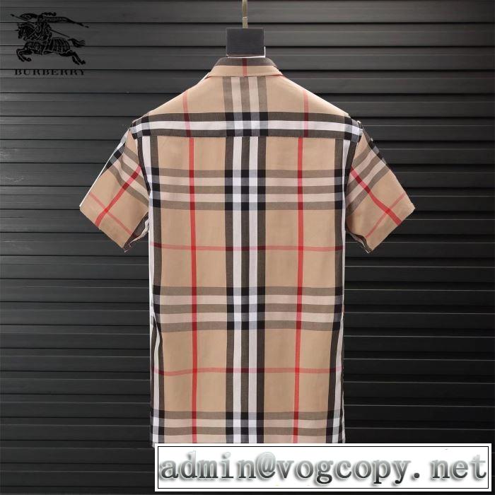 夏らしい季節感 シャツ バーバリー海外セレブは大人気 BURBERRY 4色可選2019春夏のトレンド新商品