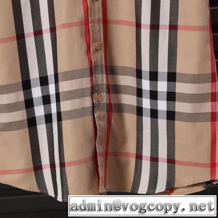 夏らしい季節感 シャツ バーバリー海外セレブは大人気 BURBERRY 4色可選2019春夏のトレンド新商品