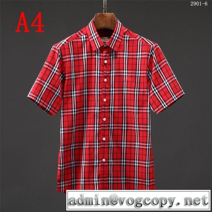 BURBERRY 多色可選夏先に大活躍する シャツ バーバリー【2019年】夏のファッション
