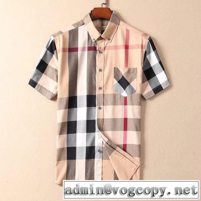 今期注目のブランドトレンド BURBERRY 3色可選2019年春夏シャツ バーバリー毎年トレンドアイテムが出る