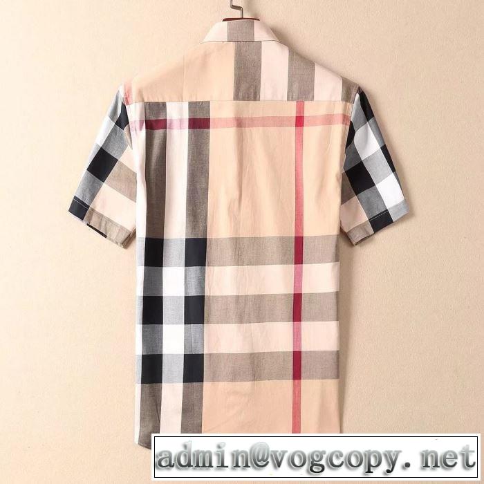 今期注目のブランドトレンド BURBERRY 3色可選2019年春夏シャツ バーバリー毎年トレンドアイテムが出る