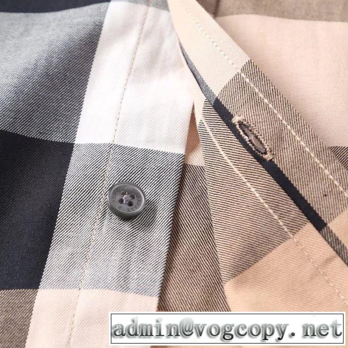 今期注目のブランドトレンド BURBERRY 3色可選2019年春夏シャツ バーバリー毎年トレンドアイテムが出る