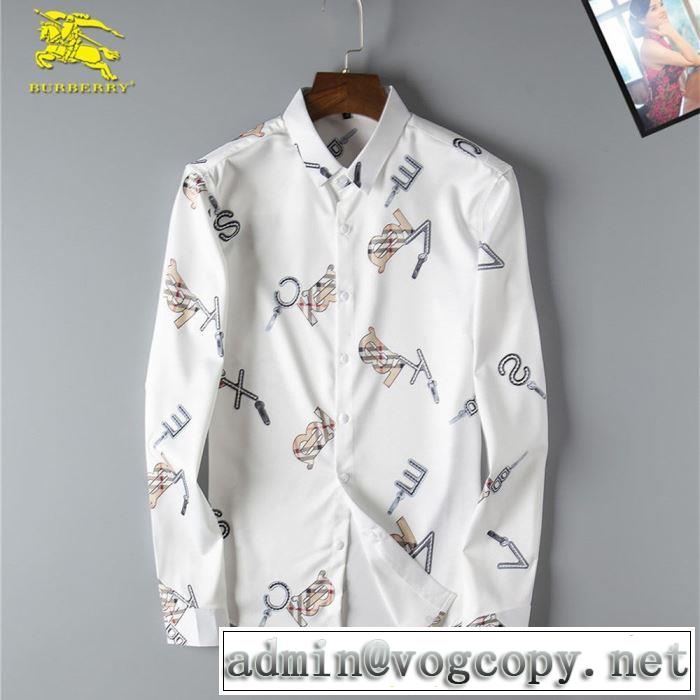【2019年】夏のファッション シャツ バーバリーオススメしたい最新注目ファション BURBERRY 2色可選