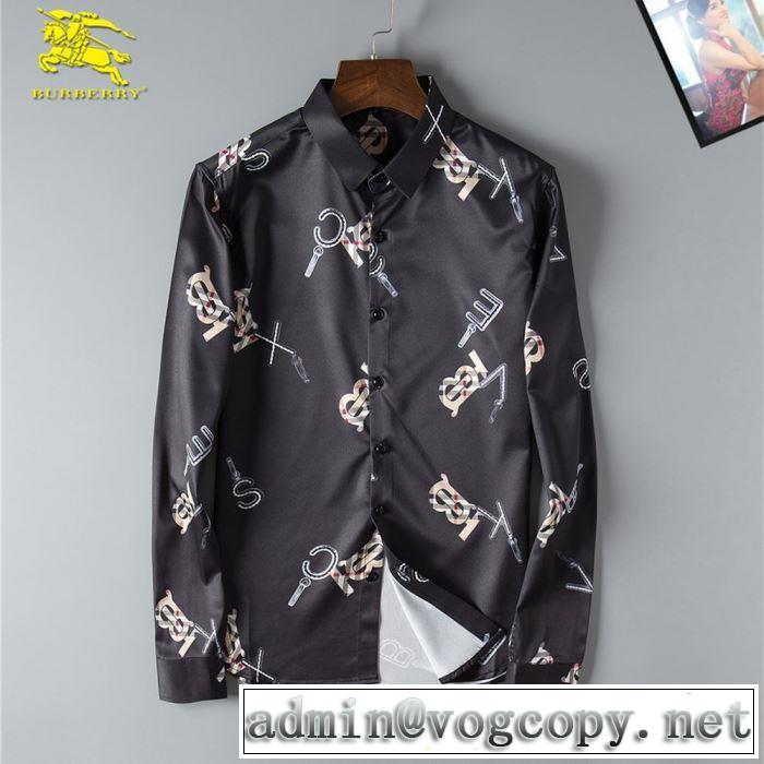 【2019年】夏のファッション シャツ バーバリーオススメしたい最新注目ファション BURBERRY 2色可選