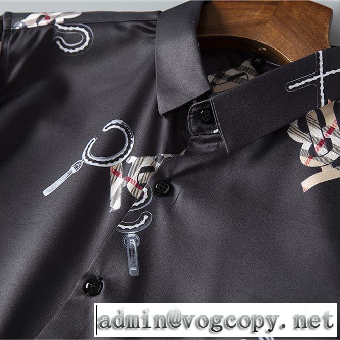 【2019年】夏のファッション シャツ バーバリーオススメしたい最新注目ファション BURBERRY 2色可選