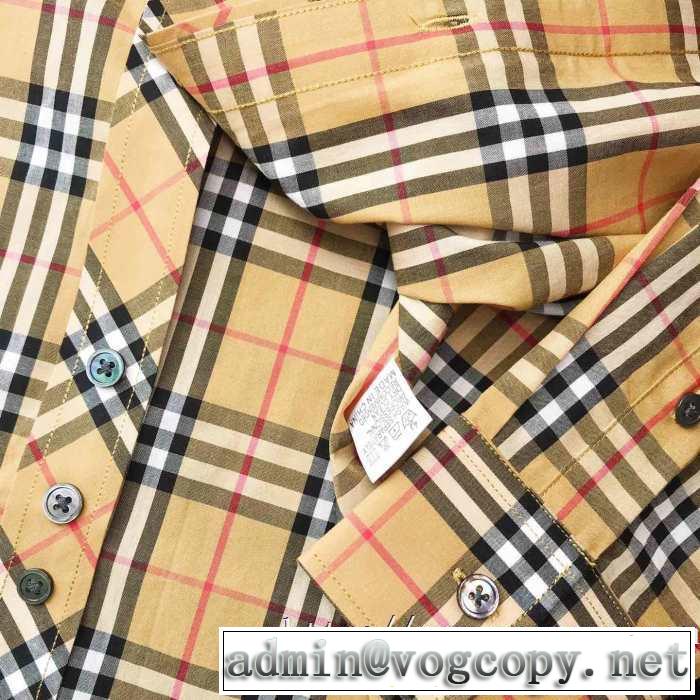 バーバリー BURBERRY シャツ 2色可選 2019-20秋冬トレンドファッション オシャレスタイルが今年流