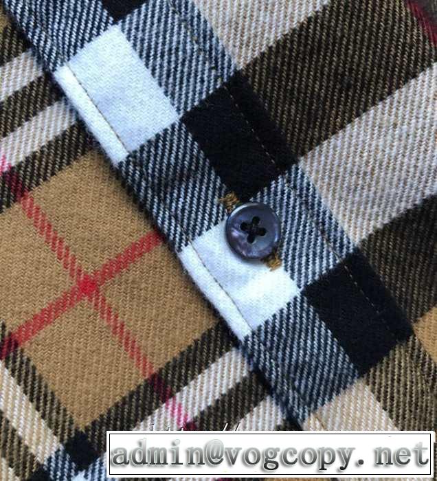2019トレンドカラー秋冬セール バーバリー BURBERRY シャツ  秋冬ファッションコーディネート