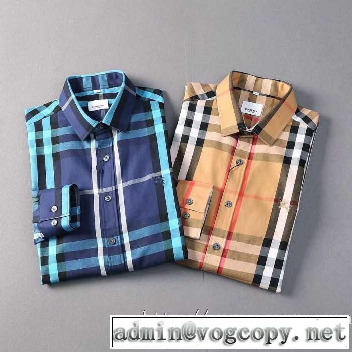 2色可選 シャツ 一番おしゃれ秋冬トレンド 2019-2020秋冬のファッション バーバリー BURBERRY