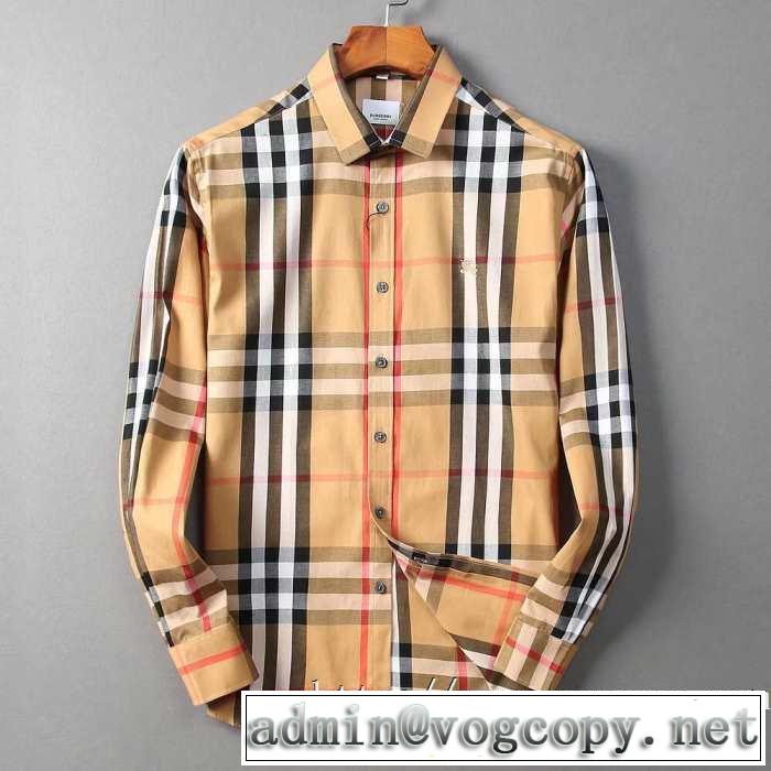 2色可選 シャツ 一番おしゃれ秋冬トレンド 2019-2020秋冬のファッション バーバリー BURBERRY