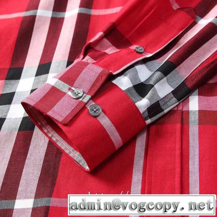 バーバリー BURBERRY シャツ 3色可選 今年の流行りファション 2019秋冬トレンドデザイン